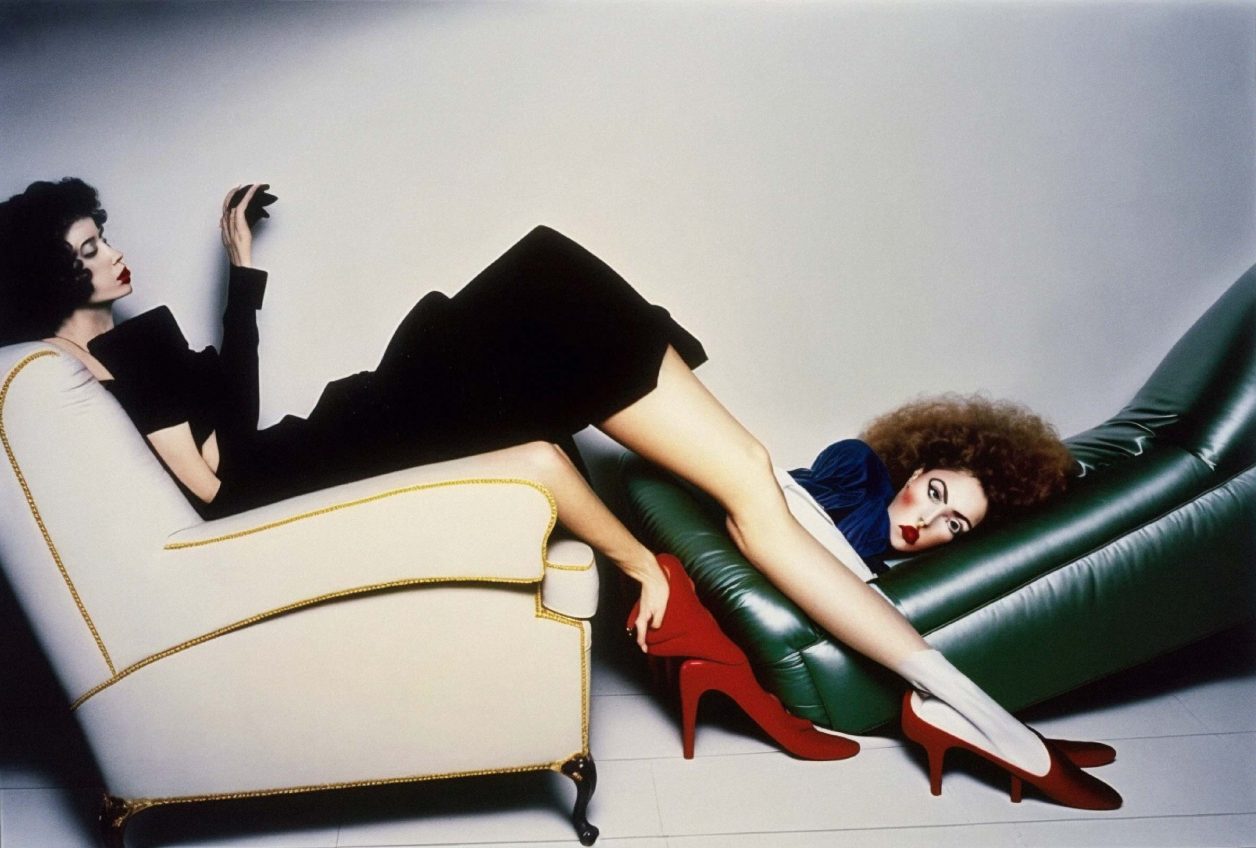 Brodbeck-&-de-Barbuat,-Etude-I-d’après-Guy-Bourdin,-Charles-Jourdan,-Autumn-1977---2022-PARIS-B