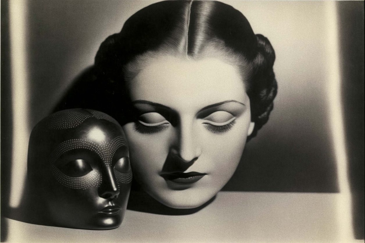 Brodbeck-&-de-Barbuat,-Etude-d’après-Man-Ray,-Black-and-White,-(Noire-et-Blanche),-1926---2022-PARIS-B