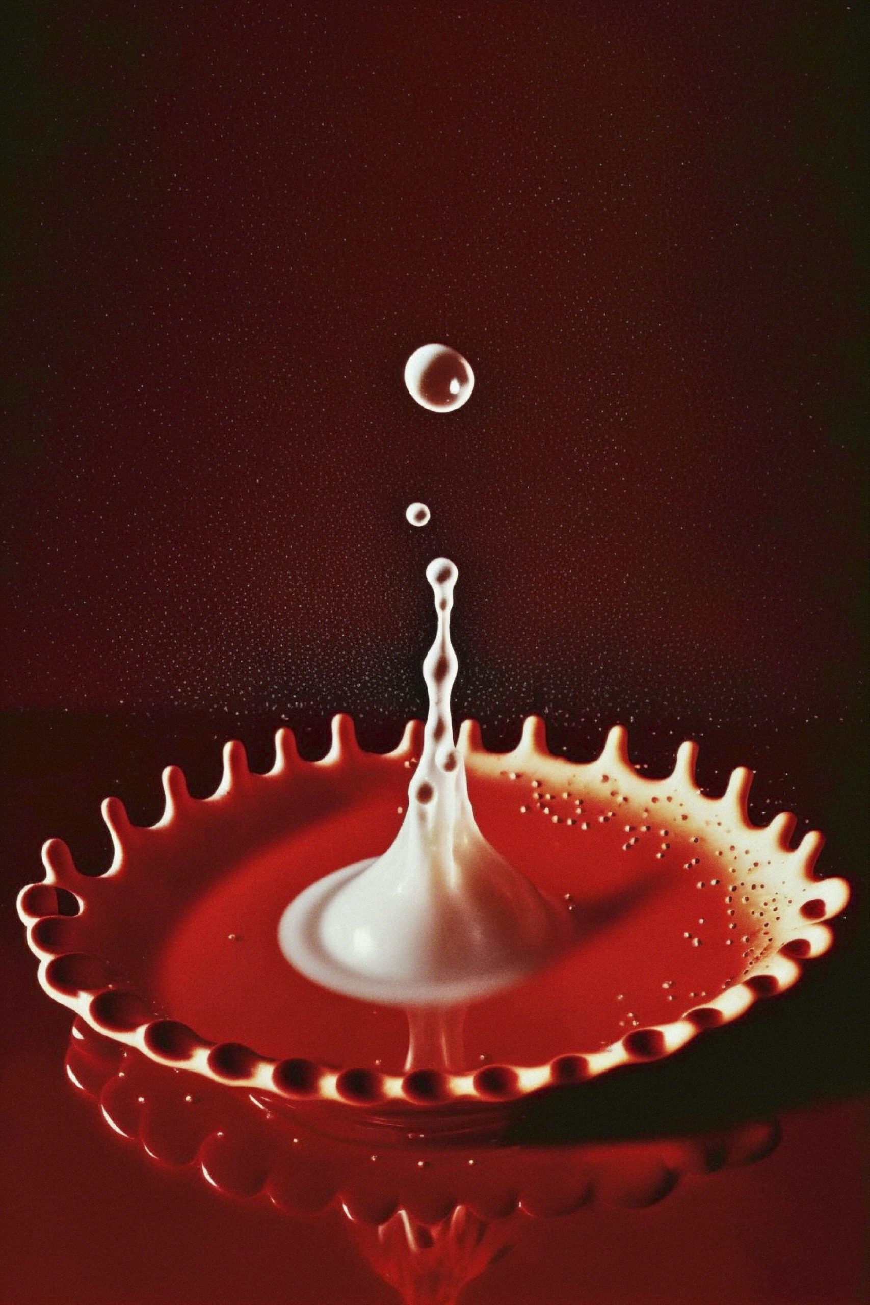 Brodbeck & de Barbuat,
Etude I d’après Harold Edgerton, Milk Drop Coronet, 1957 -
2022