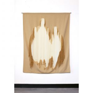 Golnaz Payani, “Les murs s’en souviennent 02”, 2024, Fabric, 175×135 cm