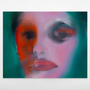 Tatiana Gorgievski, « Après coup », 2024, Huile sur toile, 40×50 cm