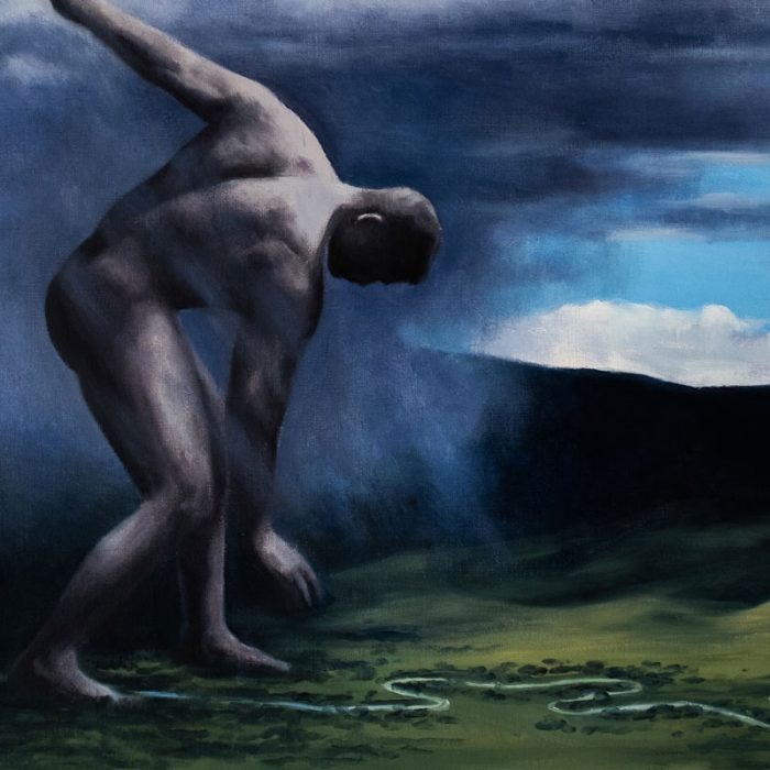 Artur Grucela, The Rain, huile sur toile, PARIS-B