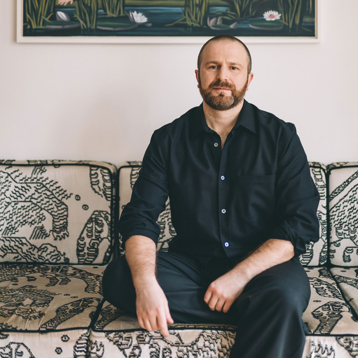 Portrait Artur Grucela by Jerzy Wypych PARIS-B